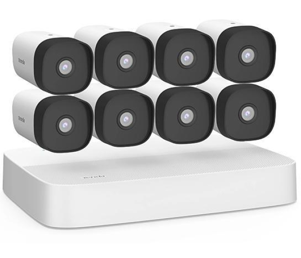 Tenda K4P-4CR PoE Zestaw do monitoringu 8 kamer - 1375868 - zdjęcie